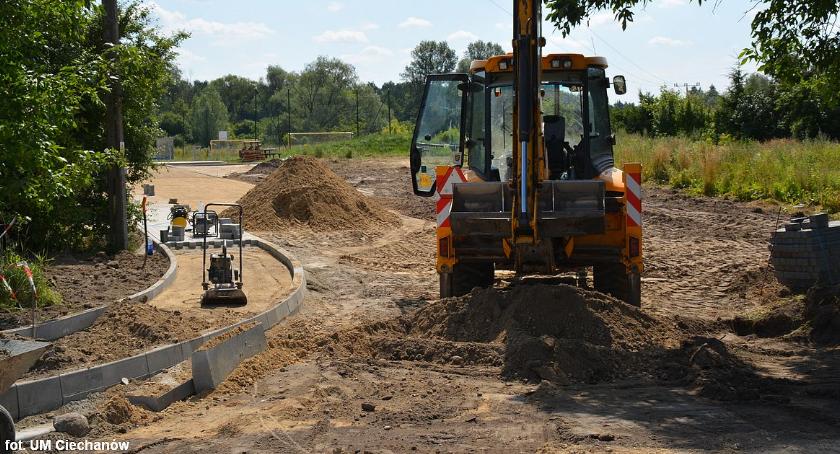 Na osiedlu Słoneczne budują dojazd do placu zabaw