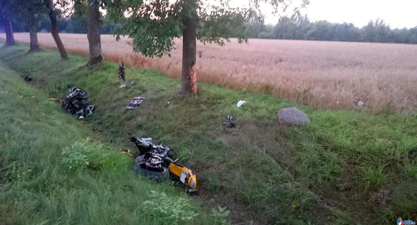 Tragiczny wypadek motocyklistów. Zginęło dwóch braci (zdjęcia)