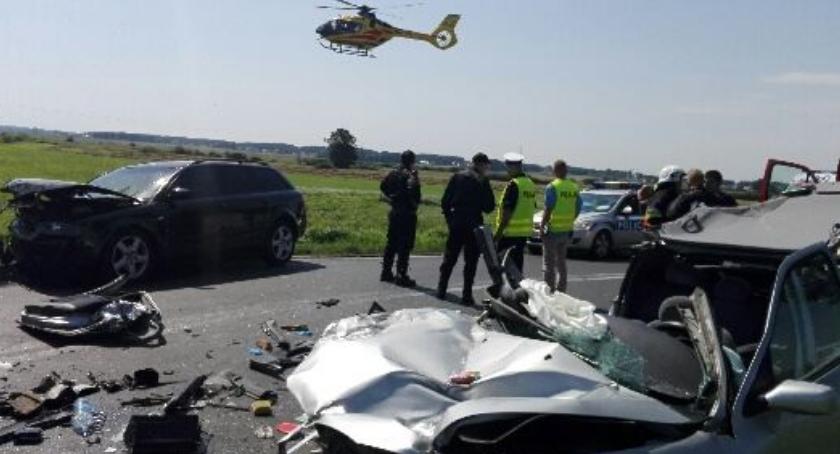 Poważny wypadek u sąsiadów. Sześć osób zostało rannych