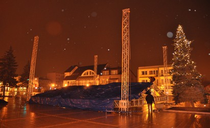 Sylwester z Ciechanowem, scena już gotowa.
