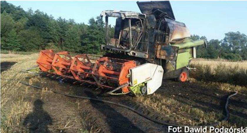 Wasze Info: Groźny pożar pod Ciechanowem