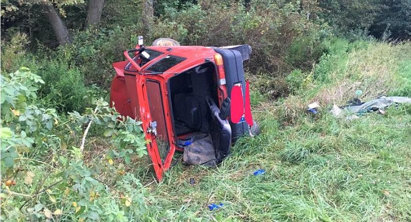 Tragiczny wypadek u sąsiadów. Zginął kierowca Fiata (zdjęcia)