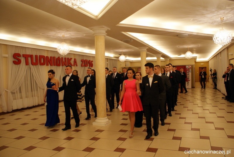 Studniówki 2016 w ZST i I LO PUL w Ciechanowie [zdjęcia]