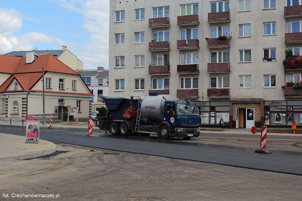 Zieloną Ścieżką nie przejedziesz - kolejny etap prac na Placu Kościuszki