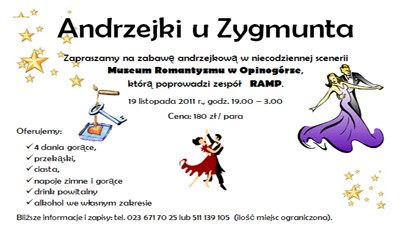 Andrzejki u Zygmunta