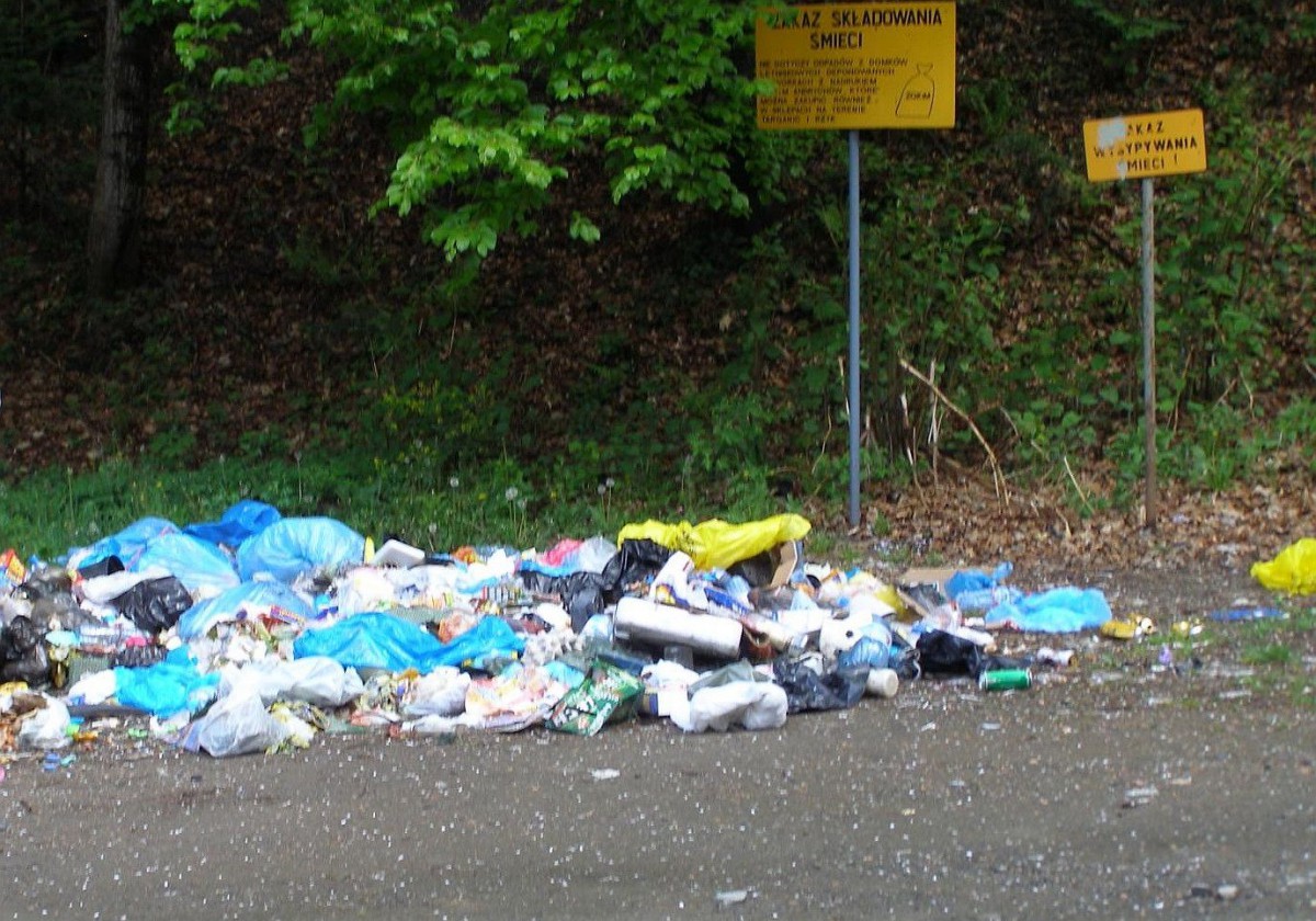 Zaśmiecają rowy i pobocza. Przy drogach pojawi się monitoring