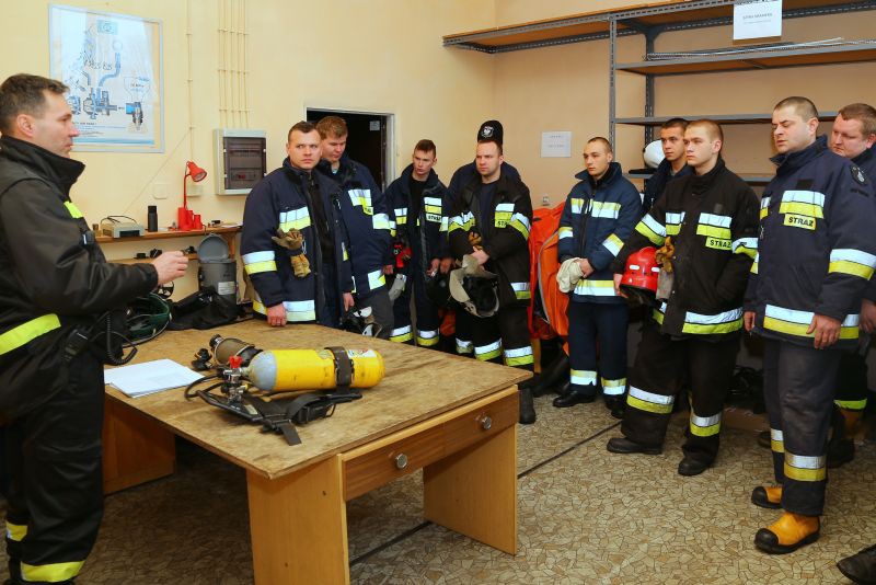 Szkolenia strażaków z powiatu ciechanowskiego (zdjęcia)