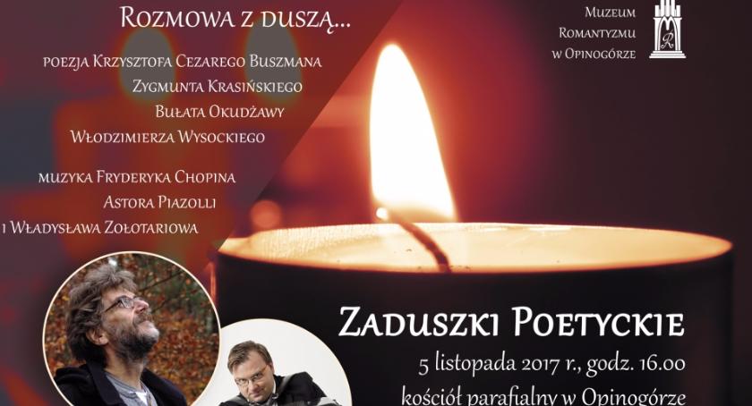 Poezja na Zaduszki w Opinogórze