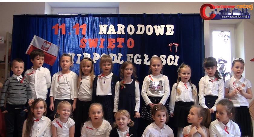 Od przedszkolaków przesłanie dla wszystkich Polaków. Święto Niepodległości u Krasnoludków