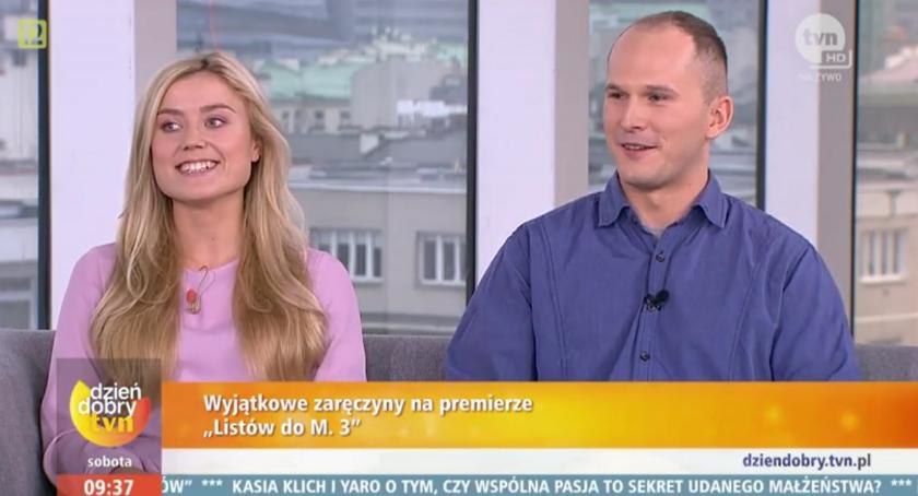 O zaręczynach w kinie Łydynia w Dzień Dobry TVN (wideo)