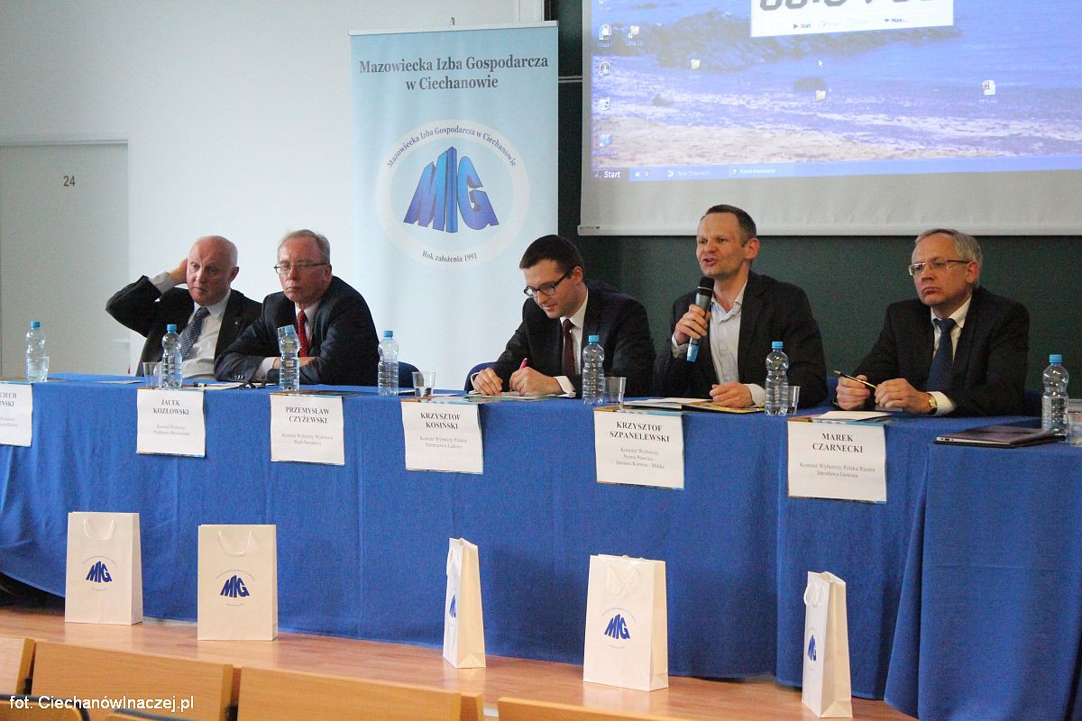 Kandydaci do Europarlamentu debatowali w Ciechanowie (wideo)