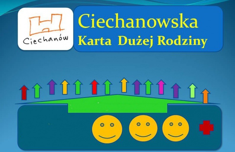 Już prawie tysiąc osób korzysta z Ciechanowskiej Karty Dużej Rodziny