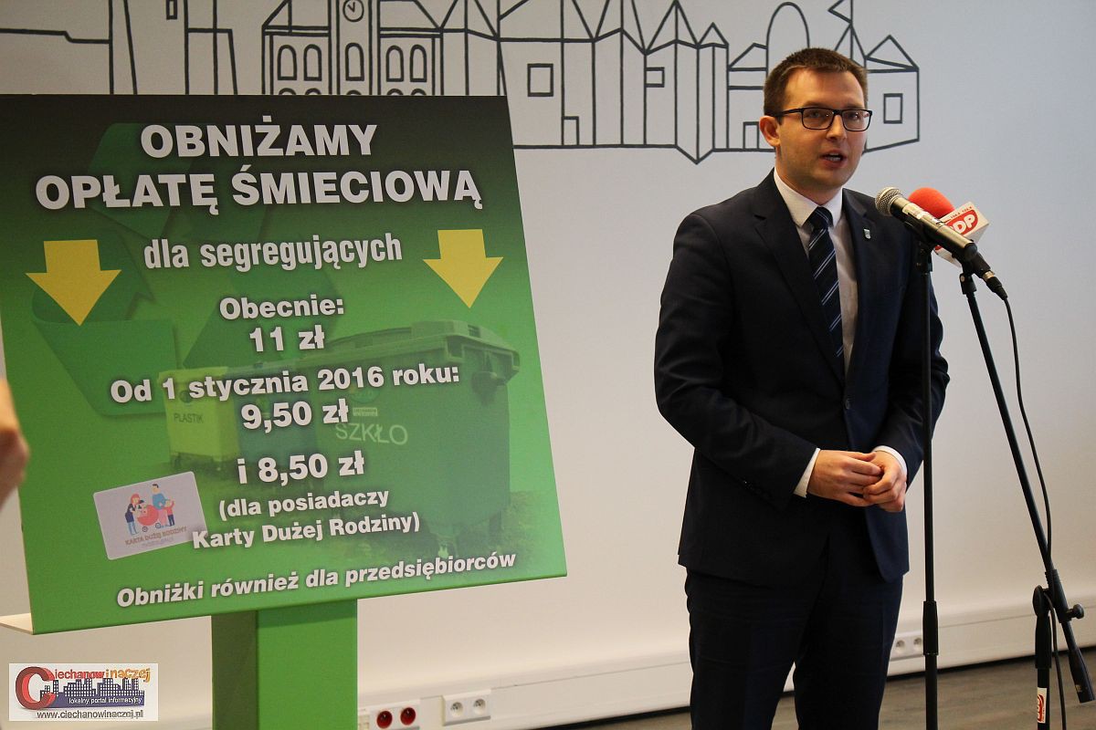 Mieszkańcy Ciechanowa zapłacą mniej za wywóz śmieci?