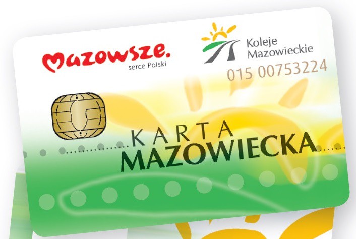 Pasażerowie Kolei Mazowieckich mogą korzystać z Karty Mazowieckiej. Ruszył pilotażowy projekt