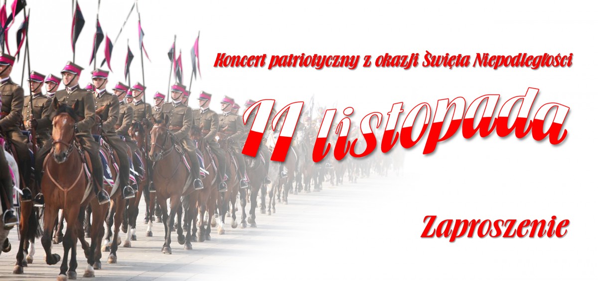Koncert patriotyczny z okazji odzyskania niepodległości
