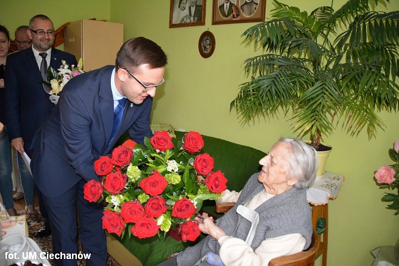 Setne urodziny mieszkanki Ciechanowa