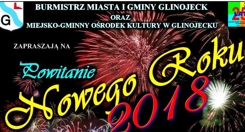 Mieszkańcy miasta i gminy Glinojeck wspólnie powitają Nowy Rok