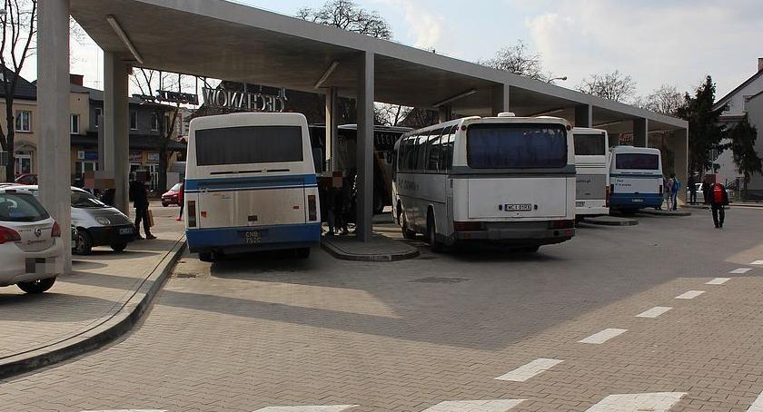 Autobus potrącił pieszego. Wypadek przy dworcu PKS w Ciechanowie