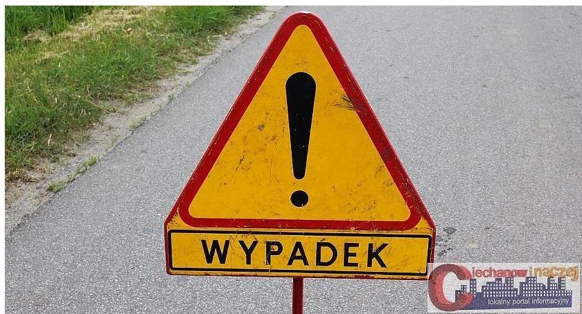 Karambol na drodze Ciechanów-Płońsk. Duże utrudnienia w ruchu