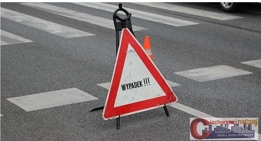 Z ostatniej chwili: Zderzenie trzech aut przy rondzie w Ciechanowie. Są utrudnienia w ruchu