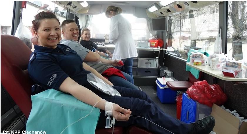 Oddaj krew z ciechanowską policją. Zbiórka już we wtorek