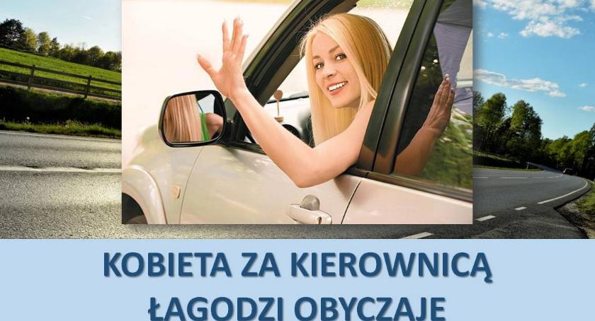KPP Ciechanów: Kobieta za kierownicą łagodzi obyczaje