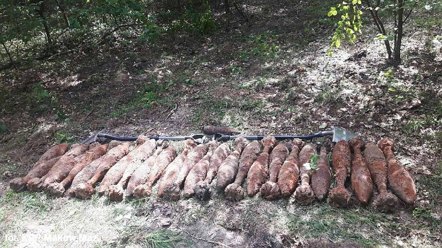 U sąsiadów: Odkryli blisko 30 niewybuchów