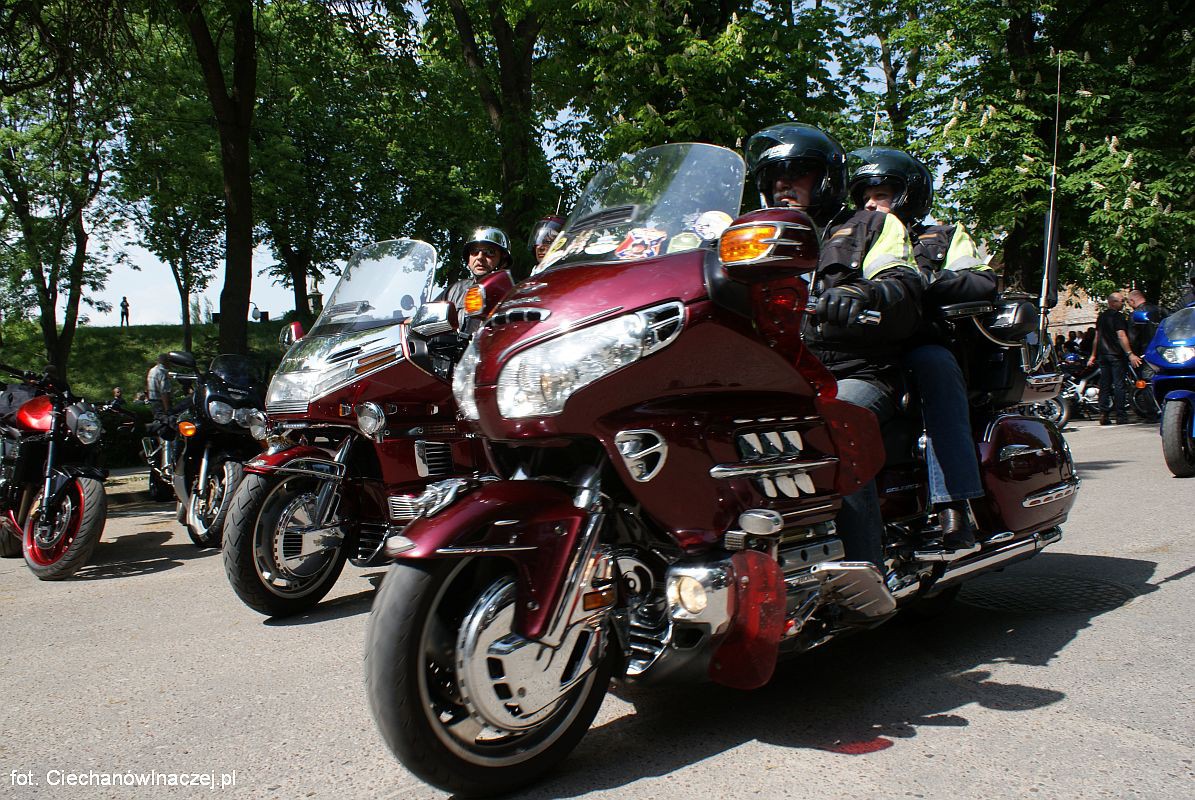 Motocykliści opanowali Ciechanów! Zobacz zdjęcia (cz.1)