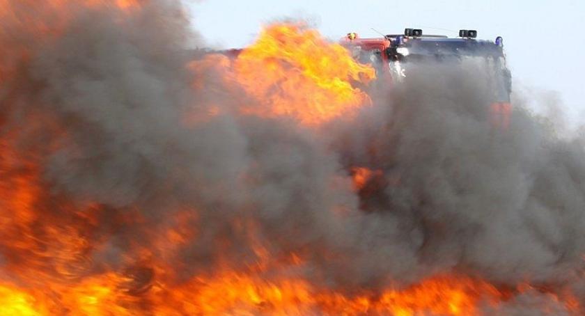 Seria podobnych pożarów w Ciechanowie i okolicach. Przyczyną podpalenia