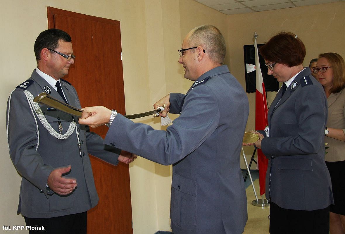 Pożegnanie zastępcy komendanta policji w Płońsku (zdjęcia)