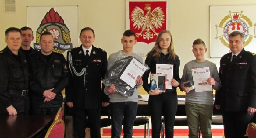 Uczniowie z pow. ciechanowskiego wzięli udział w Turnieju Wiedzy Pożarniczej [zdjęcia]