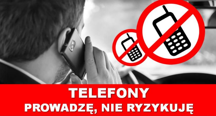 Policja prowadzi na ciechanowskich drogach działania Telefon