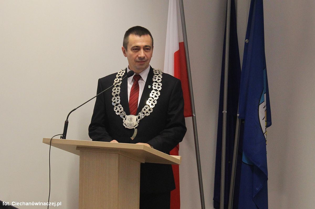 Leszek Goździewski wybrany nowym przewodniczącym Rady Miasta Ciechanów (zdjęcia)