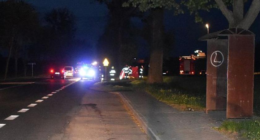 Motocyklista zginął w wypadku. Kierowca osobówki nie ustąpił mu pierwszeństwa