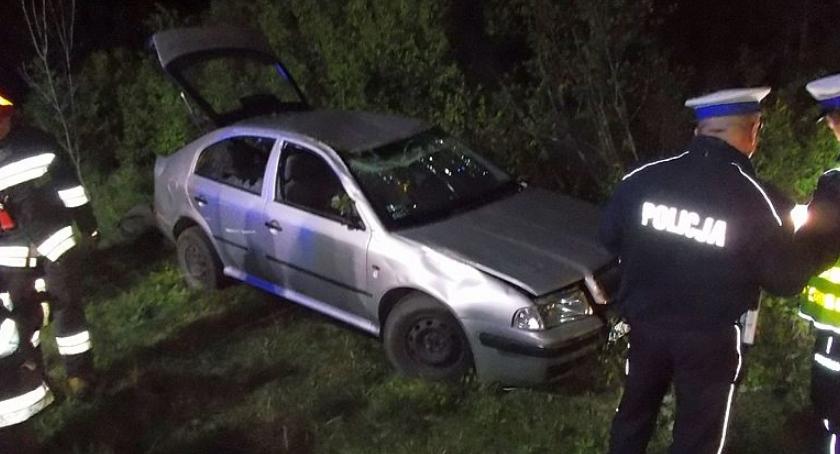 Wypadki, kolizje i pijani kierowcy - to nie była bezpieczna majówka na ciechanowskich drogach