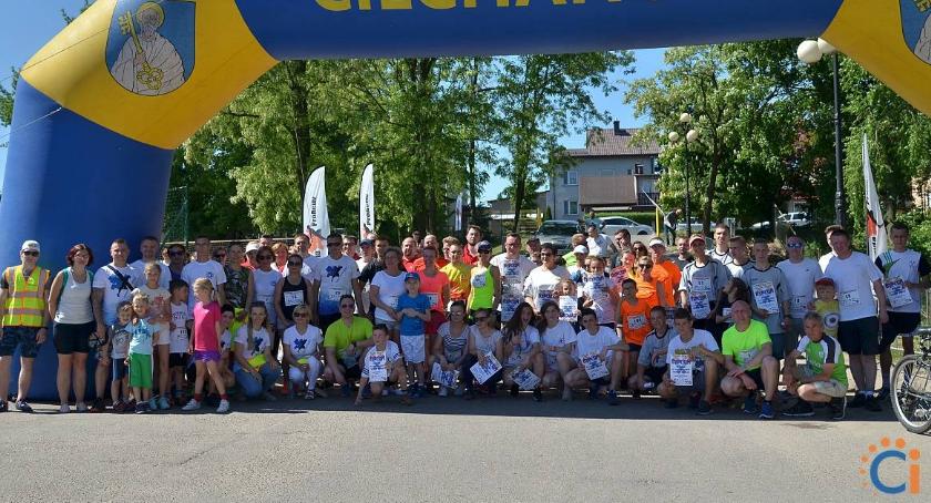 Ciechanowianie licznie wzięli udział w biegu po zdrowie dla Kacpra [fotorelacja]