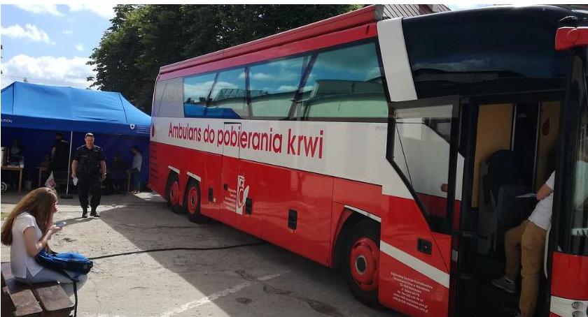 Policjanci z Ciechanowa organizują zbiórkę krwi