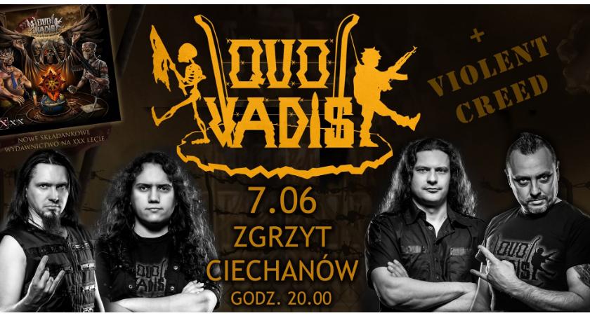 Quo Vadis i Violent Creed już w piątek w Ciechanowie