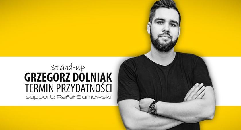 Grzesiek Dolniak i Rafał Sumowski na kolejnym wieczorze stand-upowym w Zgrzycie