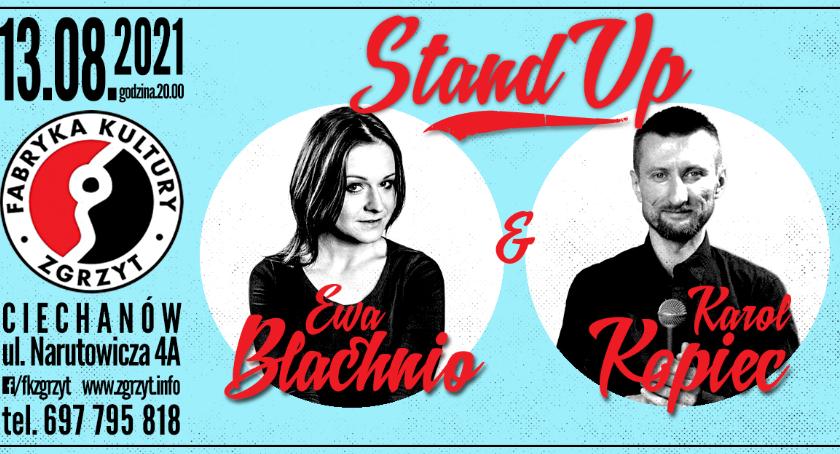 Ewa Błachnio i Karol Kopiec gośćmi kolejnego wieczoru ze stand-upem w Zgrzycie
