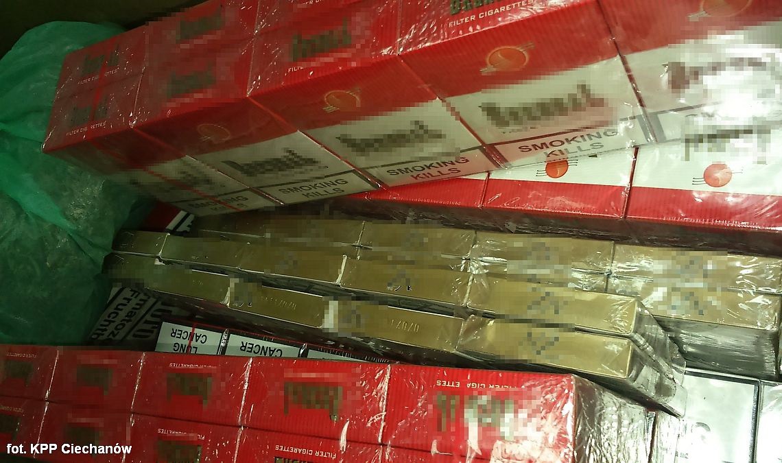 24 - latka przewoziła papierosy bez akcyzy. Wpadła na Płońskiej