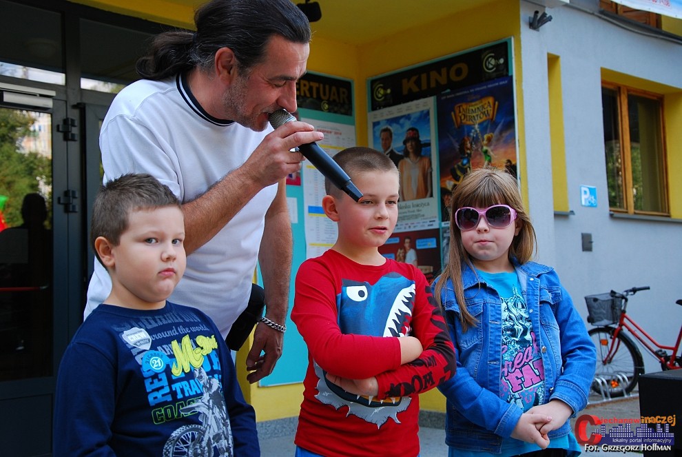 Najmłodsi ciechanowianie bawili się podczas festynu 