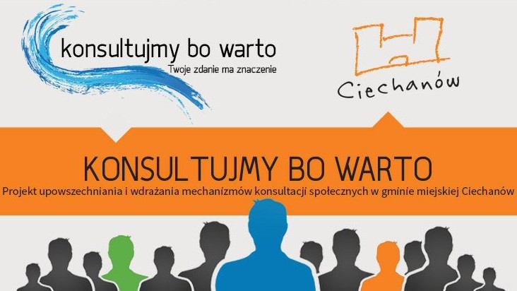Zaproszenie na szkolenia „Konsultujmy bo warto”