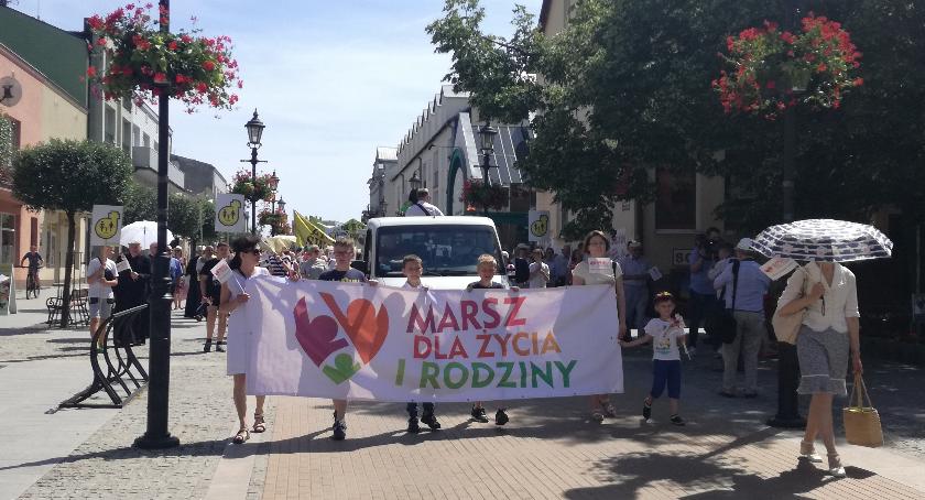 Marsz dla życia po raz szósty i pierwsza Strefa Chwały w Ciechanowie [zdjęcia]