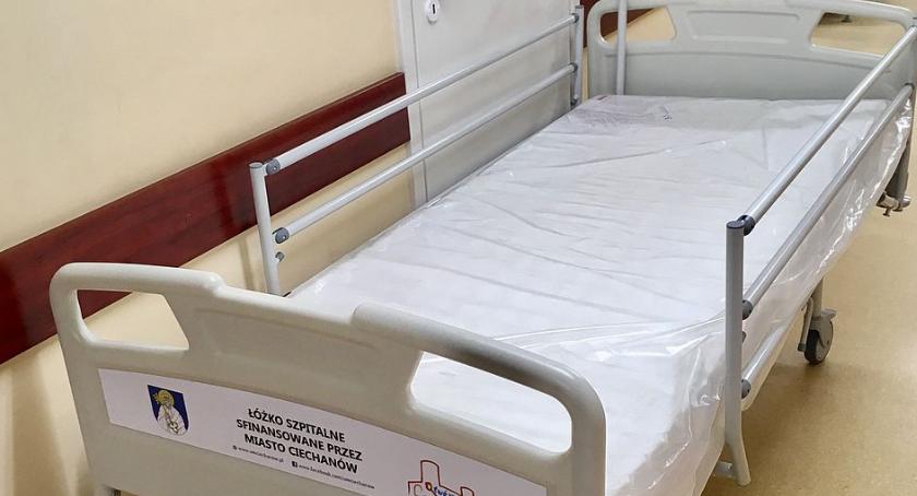 Nowe łóżka dla pacjentów szpitala w Ciechanowie [zdjęcia]