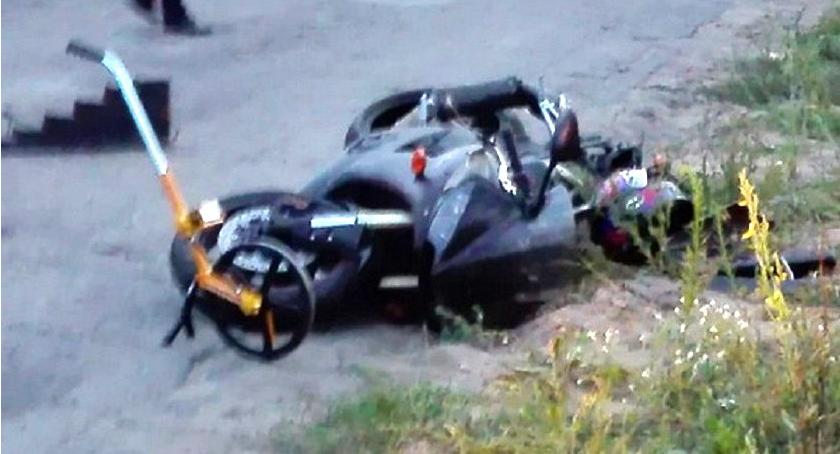 Tragedia na drodze. Zginął 27-letni motocyklista [zdjęcia]