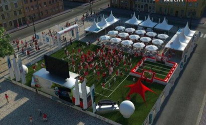 Sportowe emocje na Pl. Jana Pawła II - JUŻ DZISIAJ MECZ POLSKA-ROSJA