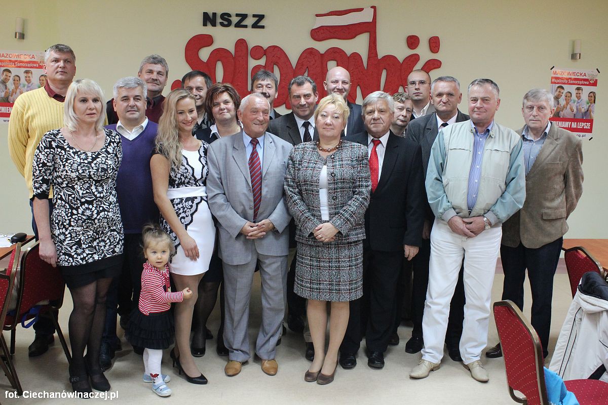 Ciechanowska Wspólnota Samorządowa zaprezentowała swoich kandydatów i oficjalnie rozpoczęła kampanię