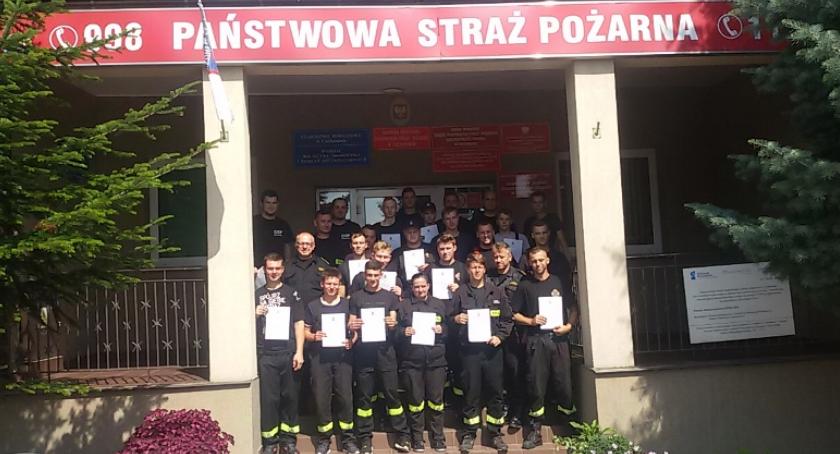 Druhowie z powiatu ciechanowskiego przeszli szkolenie