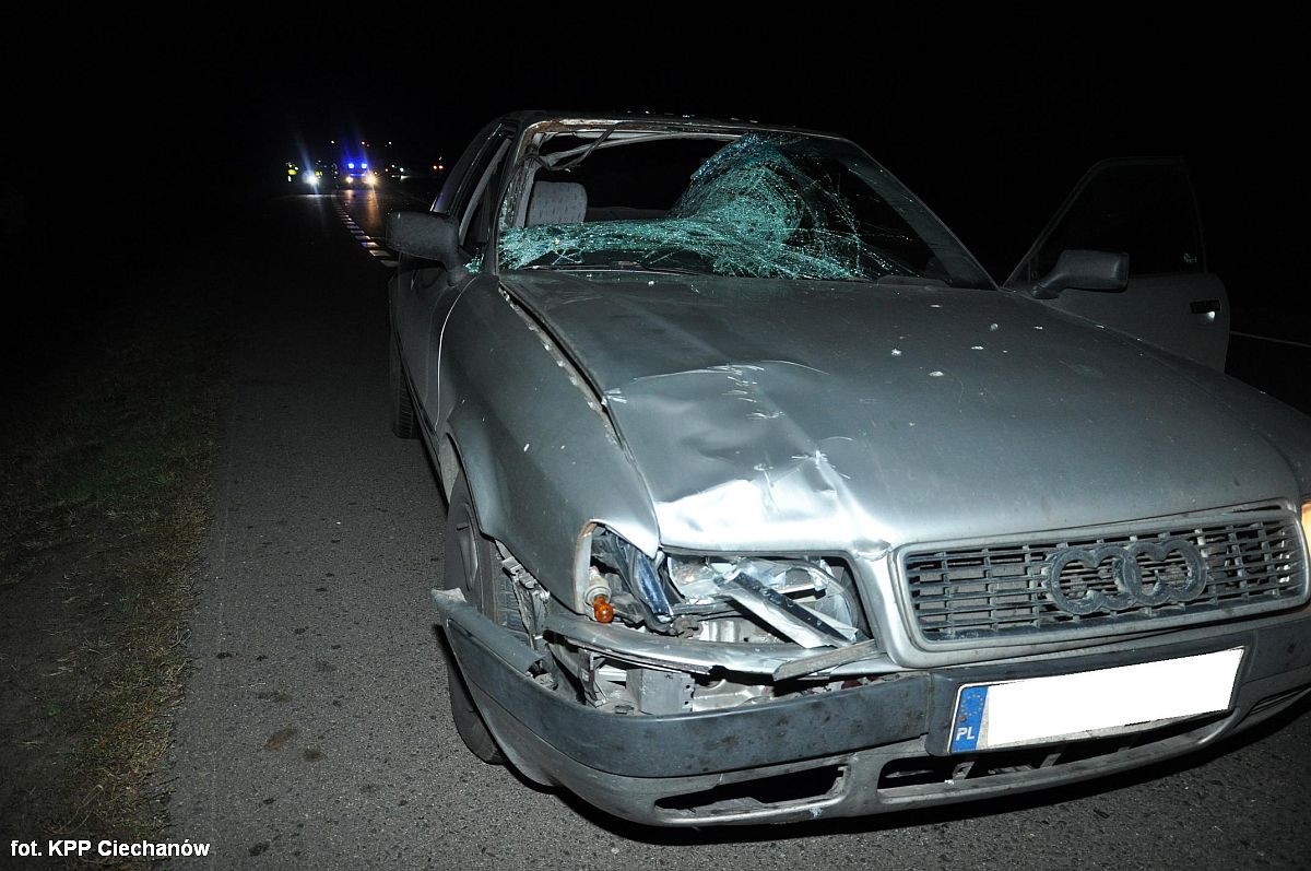 Śmiertelny wypadek: 27-latek zginął pod kołami Audi (zdjęcia)